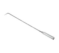 VICASKY Tisonnier En MéTal Pour Foyer IntéRieur Et ExtéRieur Crochet À Charbon Outil De CheminéE Long Manche Pour Barbecue Camping Et Usage Domestique