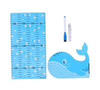 VICASKY Toise Pour Garçon Fille Autocollante Décoration Chambre Garçon Fille Avec Motifs Animaux Mesure Facile Et Amovible