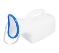 VICASKY Urinoir Portable en Plastique, Flacon d'Urine Réutilisable et Léger, pour Femmes et Personnes Âgées, Voyage et Soins à Domicile, Facile à Nettoyer et Étanche Couleur Aléatoire