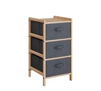 Vicco Armoire de Salle de Bain Bruno, Gris, 34.5x67cm