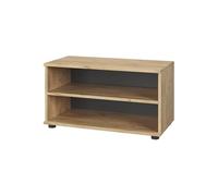 Vicco Armoire de Salon Berno, Chêne doré/Anthracite, 70.8x38.9cm | avec 2 compartiments, pour le rangement de livres et d’objets de décoration