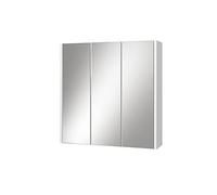 Vicco Armoire de Toilette Majest, Blanc, 67.4x68cm | adapté à la fixation murale et compatible avec la série Majest