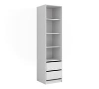 Vicco Armoire Elmo, Blanc, 50x200cm