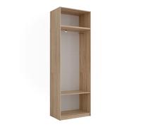Vicco Armoire Elmo, Sonoma, 80x40cm Lot de 2pour Un Rangement Flexible des vêtements Les Plus Divers