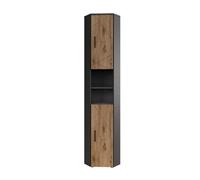 Vicco Armoire Haute Irma, Anthracite/Chêne doré, 33x192cm