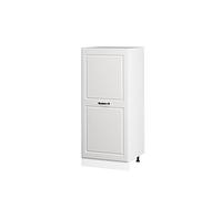 Vicco Armoire Haute R-Line, Blanc Campagne, 60cm | Façade en MDF · 3 Tablettes · Pieds réglables en hauteur · 1 Tiroir · Librement combinable