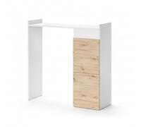 Vicco Armoire Machine à Laver Alf, Blanc, 99x98cm | avec 2 tiroirs, pour un rangement peu encombrant au-dessus de la machine à laver