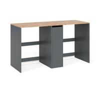 Vicco Armoire Machine à Laver Viktor, Anthracite, 159.8x88.2cm avec 3 Compartiments