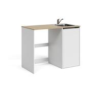 Vicco Armoire Machine à Laver Viktor, Blanc, 113.6x88.2cm