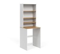 Armoire machine à laver Viktor, 66x88.2cm 2 pièces avec étagère, Blanc/Chêne Artisan, Vicco 58027