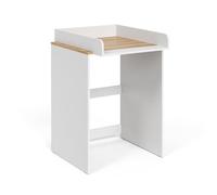 Armoire machine à laver Vicco Viktor Blanc/Artisan 68x88.2cm 2 pièces avec plan à langer, Model 58031