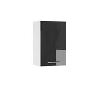Vicco Armoire Murale Fame-Line, Anthracite Haute Brillance, 45x72cm | à fixation murale pour le rangement des accessoires de salle de bain
