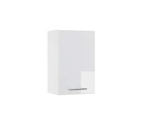 Vicco Armoire Murale Fame-Line, Blanc Haute Brillance, 45x72cm | à fixation murale pour le rangement des accessoires de salle de bain
