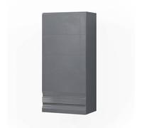 Vicco Armoire Murale Fredd, Anthracite Haute Brillance, 36.4x77cm, à Suspendre au Mur avec Deux étagères intérieures réglables