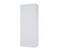 Vicco Armoire Murale Gloria, Blanc, 33x84cm | avec 2 étagères, avec découpe pour siphon et compatible avec la série Gloria