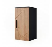 Vicco Armoire Murale Irma, Chêne doré/Anthracite, 30x59cm | adapté à la fixation murale et combinable avec d'autres meubles Irma