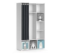 Vicco Armoire pour Enfants Luigi, Blanc, 105.8x178.1cm