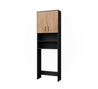 Vicco Armoire pour Machine à Laver Irma Chêne doré/Anthracite 64x190.5cm