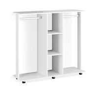 Vicco Armoire Robbie, Blanc, 130x120cm