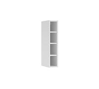 Vicco Armoire Suspendue Fame-Line, Blanc, 15cm | Façade en MDF · 3 Tablettes · Librement combinable · Profondeur - 32,5 cm · ✓ Tout à portée de main