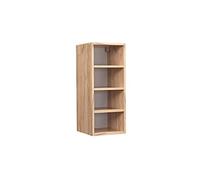 Vicco Armoire Suspendue Fame-Line, Chêne doré, 30cm | Rangement ouvert · 3 Tablettes · Librement combinable · Profondeur - 32,5 cm · ✓ Tout à portée de main