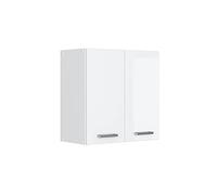 Vicco Armoire Suspendue R-Line, Blanc Haute Brillance, 60cm