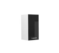 Vicco Armoire Suspendue R-Line, Noir Haute Brillance, 30cm