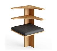 Vicco Banc d'angle Roman, Chêne doré, 43.5x43.5cm | adapté aux solutions d’angle peu encombrantes dans la salle à manger
