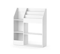 Bibliothèque enfant Vicco Luigi Blanc 100.4x114.2cm sans boîtes pliantes, Model 40242
