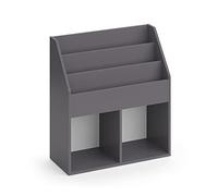 Bibliothèque enfant Vicco Luigi Gris 72x79cm, Model 37166