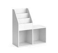 Vicco Bibliothèque Luigi, Blanc, 72x79cm