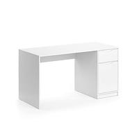 Vicco Bureau "Ruben", Blanc 140 x 65 cm | compatible avec d'autres meubles de la série Ruben
