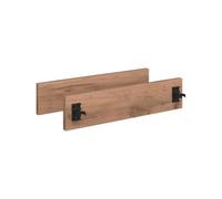 Vicco Cache-Socle R-Line, Chêne doré/Chêne doré 42.3 cm | ✓ Adapté aux meubles de 46 cm de profondeur · Lot de 2 · Hauteur 9,6 cm · ✓ Fixation facile aux pieds du meuble