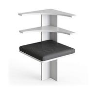 Vicco Coin pour Banquette Roman, Blanc, 43.5x43.5cm | adapté aux solutions d’angle peu encombrantes dans la salle à manger