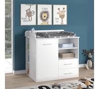 Commode à langer Vicco Lea Blanc 113x100cm, Model 36850