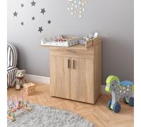 Vicco Commode à Langer Lena, Sonoma, 75.2x101.5cm, Convertible en Commode Standard après la période de Change