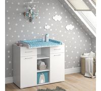 Commode à langer Vicco Leonie Blanc 113x109cm, Model 35031
