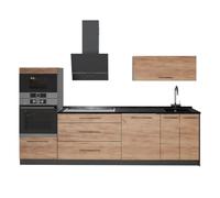 Vicco Cuisine Fame-Line, Chêne doré/Anthracite, 280cm