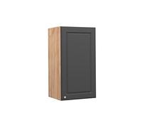 Vicco Elément Haut de Cuisine Fame-Line, Anthracite-Or, 40cm, à Combiner avec d'autres modules de la série Fame-Line