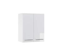 Vicco Elément Haut de Cuisine Fame-Line, Blanc Haute Brillance, 60cm, à Combiner avec d'autres modules de la série Fame-Line