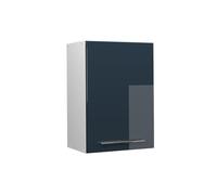 Vicco Elément Haut de Cuisine Fame-Line, Bleu foncé Brillant, 50cm