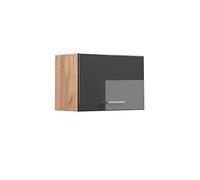 Vicco Elément Haut de Cuisine R-Line, Anthracite Haute Brillance, 60cm