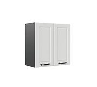 Vicco Elément Haut de Cuisine R-Line, Blanc Campagne, 60cm, pour Une Combinaison Libre au Sein de systèmes de Cuisine modulaires