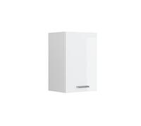 Vicco Elément Haut de Cuisine R-Line, Blanc Haute Brillance, 40cm
