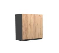 Vicco Elément Haut de Cuisine R-Line, Chêne de Force doré, 60cm J-Shape, pour Une Combinaison Libre au Sein de systèmes de Cuisine modulaires