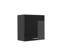 Vicco Elément Haut de Cuisine R-Line, Noir Haute Brillance/Anthracite 60 cm | 1 Porte · 1 Tablette · Profondeur - 31 cm · Librement combinable · ✓ Rangement pratique