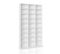 Étagère CD Jukebox, 102x178cm, Blanc, Vicco 25402