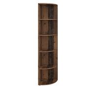Vicco Étagère d'angle Ecki, Bois Antique, 40x180cm | pour montage mural avec trois compartiments ouverts