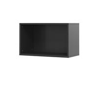 Vicco Étagère Murale Tomy, Anthracite, 60x36cm | à fixer au mur comme étagère pour livres et objets de décoration