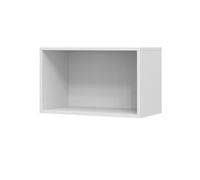 Vicco Étagère Murale Tomy, Blanc, 60x36cm | à fixer au mur comme étagère pour livres et objets de décoration